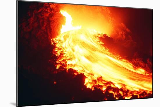 Lava Flow And Vent-Dr. Juerg Alean-Mounted Photographic Print