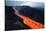 Lava Flow from Mount Etna-Vittoriano Rastelli-Stretched Canvas