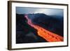 Lava Flow from Mount Etna-Vittoriano Rastelli-Framed Photographic Print