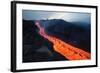 Lava Flow from Mount Etna-Vittoriano Rastelli-Framed Photographic Print
