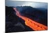 Lava Flow from Mount Etna-Vittoriano Rastelli-Mounted Photographic Print