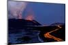 Lava Flow from Plosky Tolbachik Volcano Eruption, Kamchatka Peninsula, Russia, 5 December 2012-Sergey Gorshkov-Mounted Photographic Print