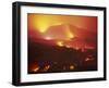 Lava Flow from the Monti Calcarazzi Fissure, Sicily, Italy-Robert Francis-Framed Photographic Print