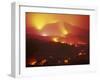 Lava Flow from the Monti Calcarazzi Fissure, Sicily, Italy-Robert Francis-Framed Photographic Print
