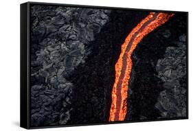 Lava Flow II-Howard Ruby-Framed Stretched Canvas