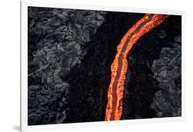 Lava Flow II-Howard Ruby-Framed Photographic Print