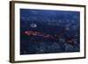 Lava Flow in Village-Vittoriano Rastelli-Framed Photographic Print