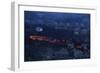 Lava Flow in Village-Vittoriano Rastelli-Framed Photographic Print