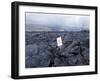 Lava Flow, Kilauea, Hawaii Volcanoes National Park, Island of Hawaii (Big Island)-Ethel Davies-Framed Photographic Print