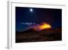 Lava Flow With the Moon-Barathieu Gabriel-Framed Photographic Print