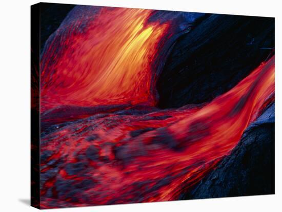 Lava Flow-Brad Lewis-Stretched Canvas