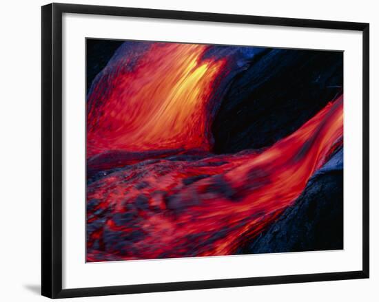 Lava Flow-Brad Lewis-Framed Photographic Print