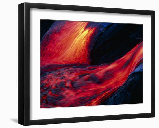 Lava Flow-Brad Lewis-Framed Photographic Print