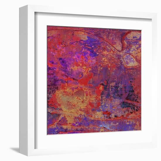 Lava Flow-Ricki Mountain-Framed Art Print