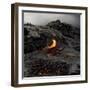 Lava Flowing From Volcano.-Fay Godwin-Framed Giclee Print