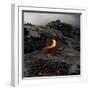 Lava Flowing From Volcano.-Fay Godwin-Framed Giclee Print