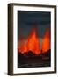 Lava Fountains at the Holuhraun Fissure Eruption Near Bardarbunga Volcano, Iceland-null-Framed Photographic Print