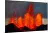 Lava Fountains at the Holuhraun Fissure Eruption Near Bardarbunga Volcano, Iceland-null-Mounted Photographic Print