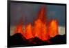 Lava Fountains at the Holuhraun Fissure Eruption Near Bardarbunga Volcano, Iceland-null-Framed Photographic Print