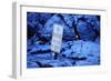 Lava from Kilauea Burying Sign-Paul Souders-Framed Photographic Print