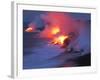 Lava from the Kilauea Volcano-null-Framed Photographic Print