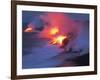 Lava from the Kilauea Volcano-null-Framed Photographic Print