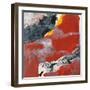 Lava I-Joyce Combs-Framed Art Print