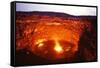 Lava Lake, Africa-Dr. Juerg Alean-Framed Stretched Canvas