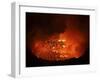 Lava Lake in Pit Crater, Nyiragongo Volcano, Democratic Republic of Congo-Stocktrek Images-Framed Photographic Print