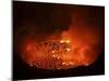 Lava Lake in Pit Crater, Nyiragongo Volcano, Democratic Republic of Congo-Stocktrek Images-Mounted Photographic Print