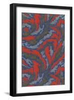 Lava Swirls-Found Image Press-Framed Giclee Print