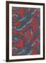 Lava Swirls-Found Image Press-Framed Giclee Print