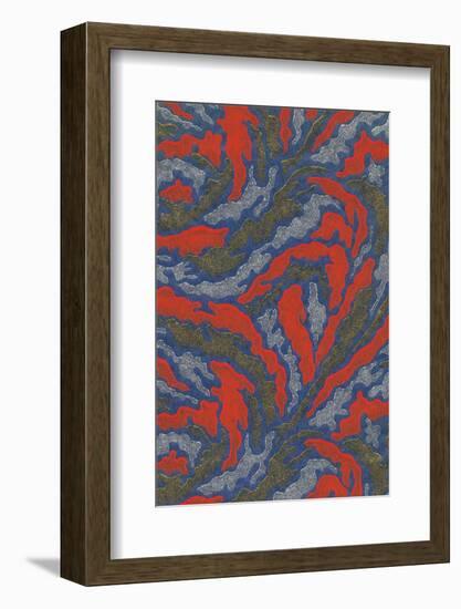 Lava Swirls-Found Image Holdings Inc-Framed Photographic Print