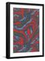 Lava Swirls-Found Image Holdings Inc-Framed Photographic Print