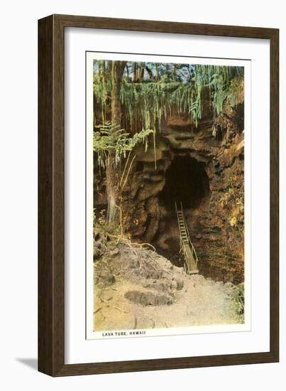 Lava Tube, Hawaii-null-Framed Art Print