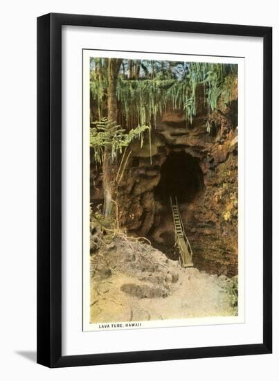 Lava Tube, Hawaii-null-Framed Art Print