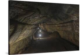 Lava Tube Santa Cruz Island, Galapagos Islands, Ecuador-Pete Oxford-Stretched Canvas