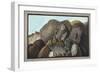 Lava-Pietro Fabris-Framed Giclee Print