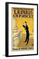 Lavabos Ch. Poincet-null-Framed Art Print