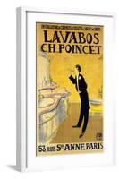 Lavabos Ch. Poincet-null-Framed Art Print