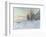 Lavacourt, under Snow, ca. 1878-1881-Claude Monet-Framed Art Print