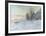 Lavacourt, under Snow, ca. 1878-1881-Claude Monet-Framed Art Print