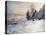 Lavacourt Under Snow-Claude Monet-Stretched Canvas