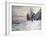 Lavacourt Under Snow-Claude Monet-Framed Giclee Print