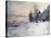 Lavacourt Under Snow-Claude Monet-Stretched Canvas