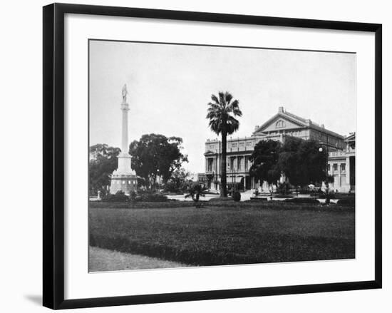 Lavalle Square, Buenos Aires, Argentina-null-Framed Giclee Print