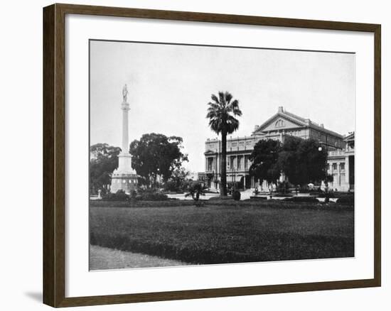 Lavalle Square, Buenos Aires, Argentina-null-Framed Giclee Print