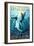 Lavallette, New Jersey - Great White Shark-Lantern Press-Framed Art Print