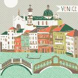 Venice Print Design-Lavandaart-Art Print