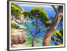 Lavandou-Adriano Galasso-Framed Art Print